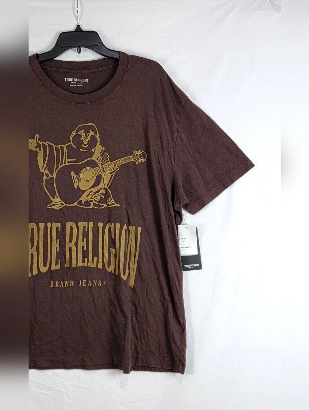 $69 True Religion Mens Crackle Short Sleeve Crew neck Shirt
